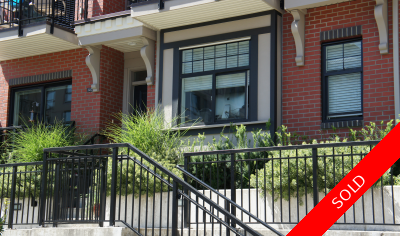 Downtown, New Westminster Townhouse for sale: Brickstone Walk 1 bedroom 705 sq.ft. (Listed 2015-07-13)