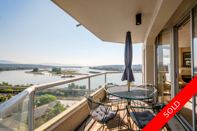 Fraserview Apartment for sale: Palace Quay 3 bedroom 1,342 sq.ft. (Listed 2018-06-13)